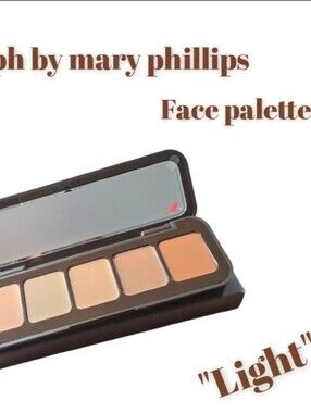 m.ph by Mary Phillips Underpainting Face Highlight & Contour Palette Light NEW